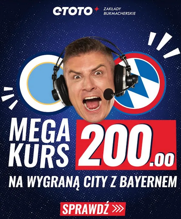 Boost 200 W Etoto Na Man City Bayern Monachium 11 04 Promocja Na