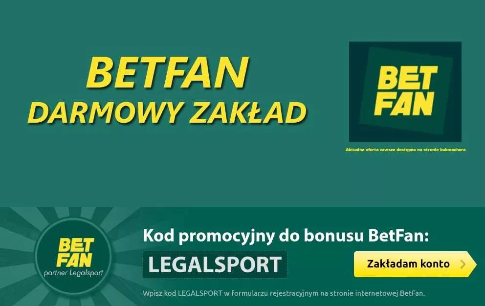 Darmowy Zaklad W Betfan Freebet Na Start 1600 Zl