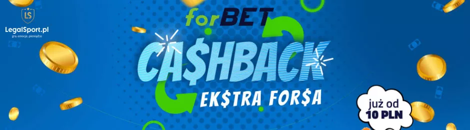 forBET cashback za aktywność - baner promocji