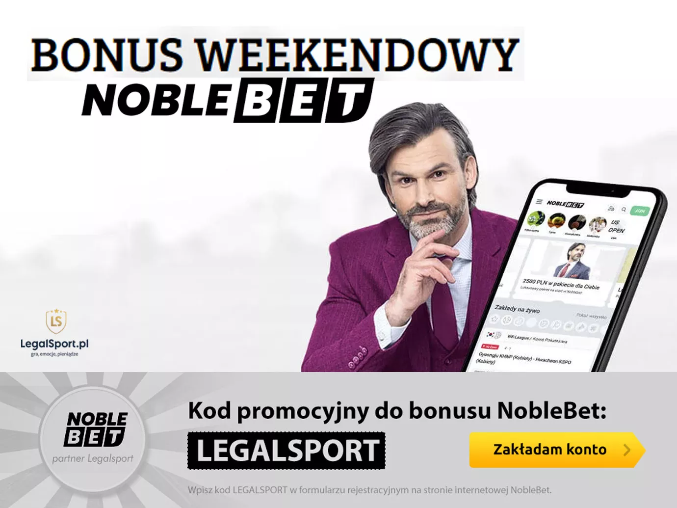 Weekendowy bonus w Noblebet