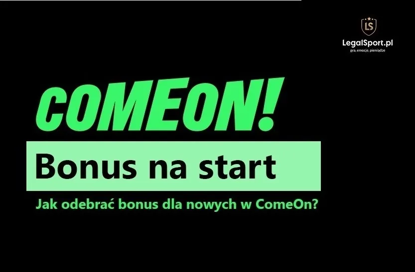 ComeOn bonus na start. Do odebrania w 2023 roku jest maksymalnie 200 zł