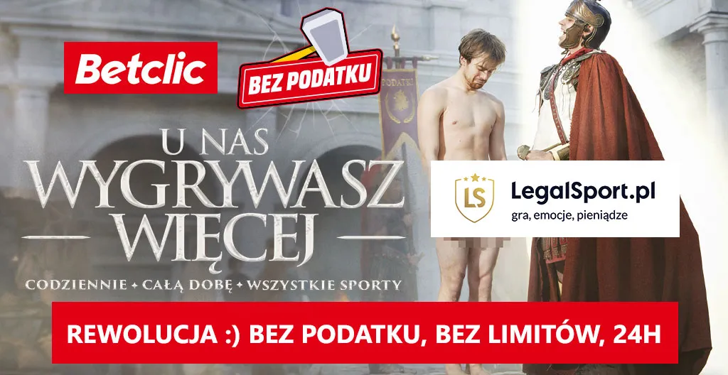 Gra bez podatku BEZ LIMITU w Betclic 