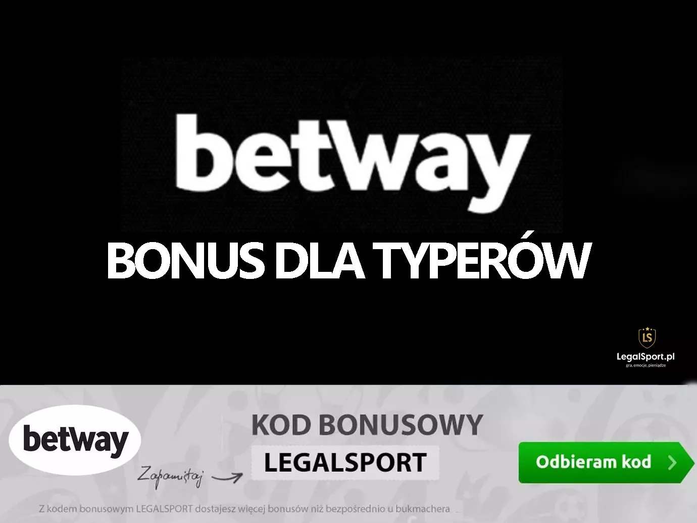 Bonus powitalny dla nowych graczy w Betway