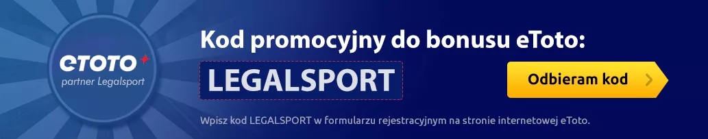 LEGALSPORT - kod do eToto online