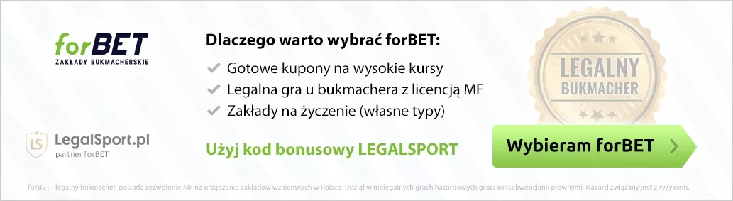 Dlaczego warto typować u legalnego polskiego bukmachera forBET
