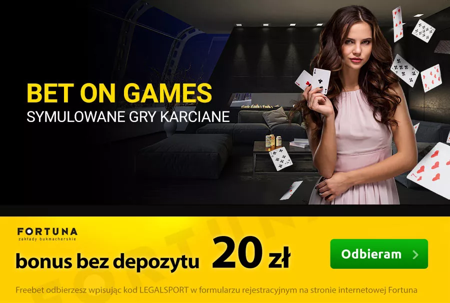 Zakłady na gry karciane w Fortuna - Bet on Games