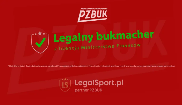 Legalny bukmacher PZBuk ma licencję MF