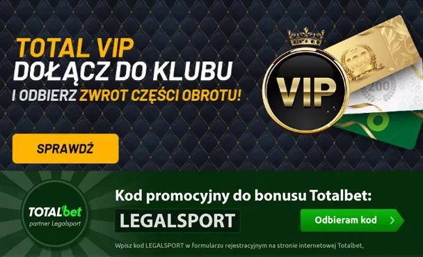 TOTAL VIP – program lojalnościowy TOTALbet