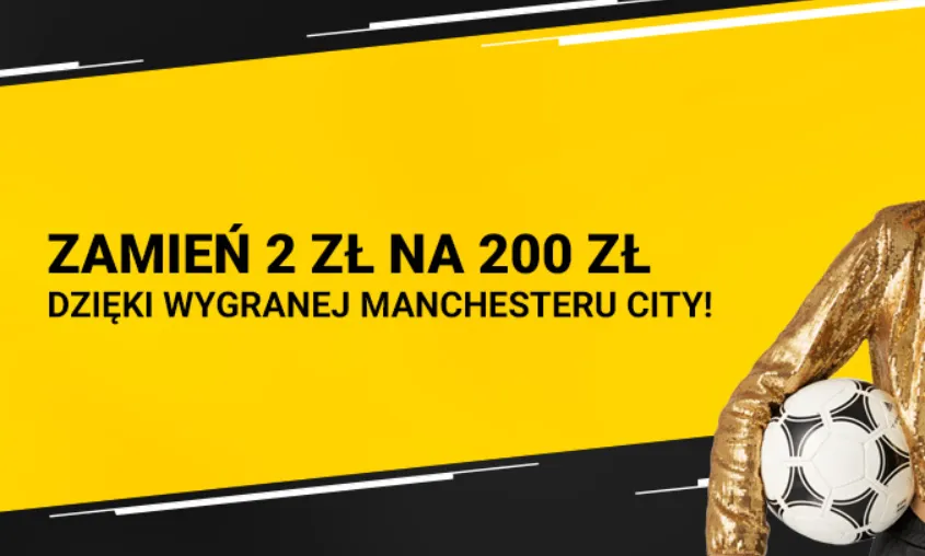 Boost 100.00 na Rb Lipsk - Manchester City (22.02.2023) w promocji Fortuna