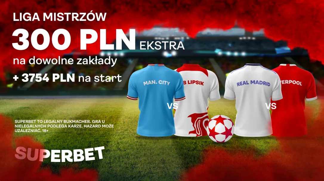 Boost W Superbet Na Man City Lipsk Promocja Na Mecz