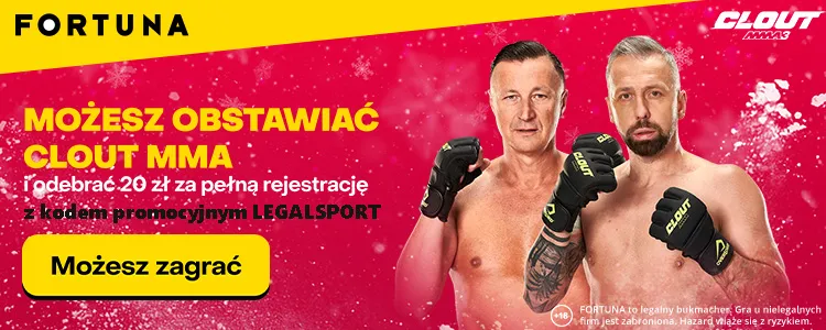 Clout MMA 3 - z kodem promocyjnym odbierasz 20 zł na walki