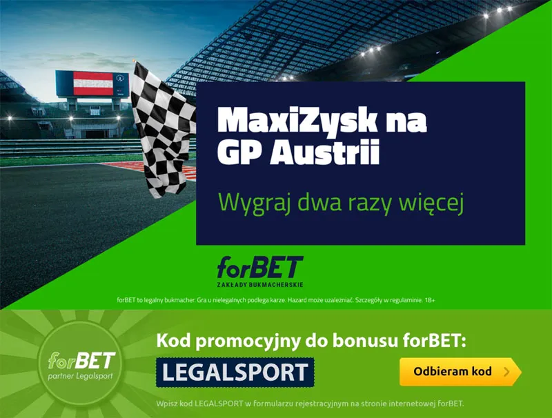 MaxiZysk na GP F1 Austrii w forBET