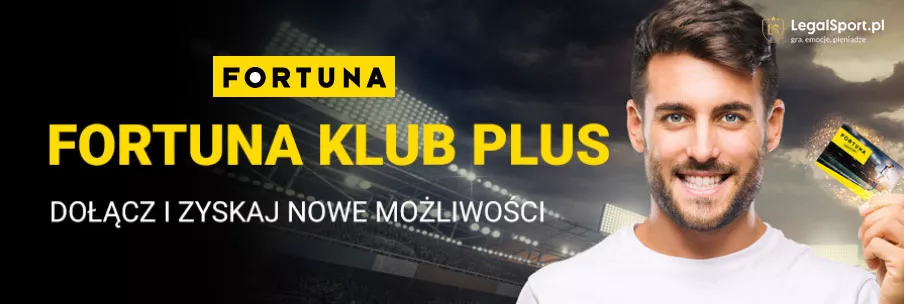 Fortuna Klub Plus - dodatkowe bonusy okazjonalne: freebety, cashbacki i premie 100%