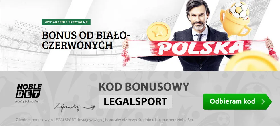 Polska - Holandia bonus 120 zł za wykonanie zdarzeń w meczu od NobleBET