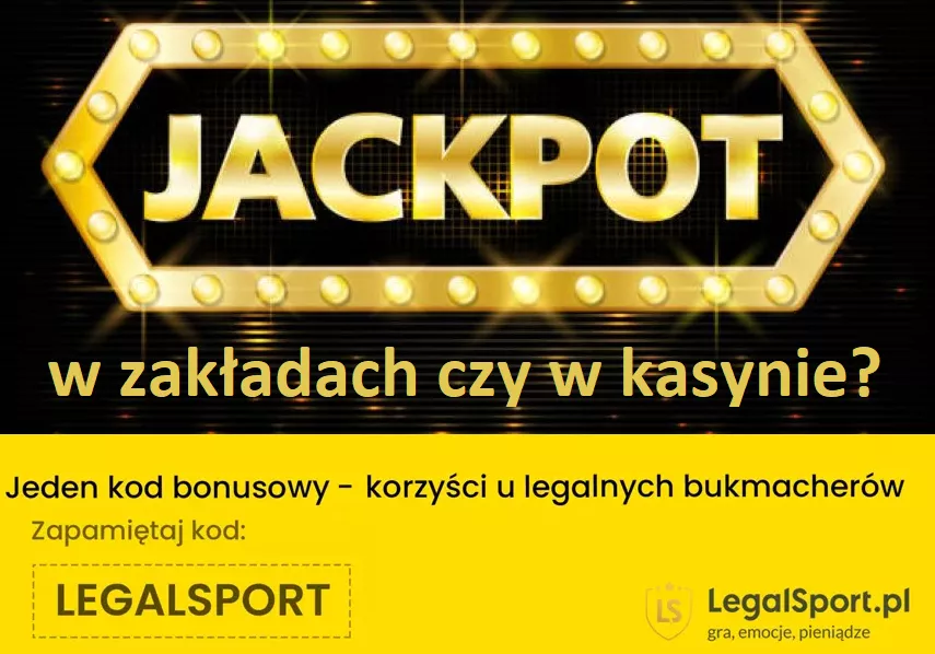Jackpot - warto grać u bukmachera czy w kasynie?