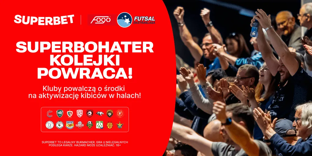 Superbohater kolejki powraca - głosuj na najlepszych piłkarzy FOGO Futsal Esktraklasy