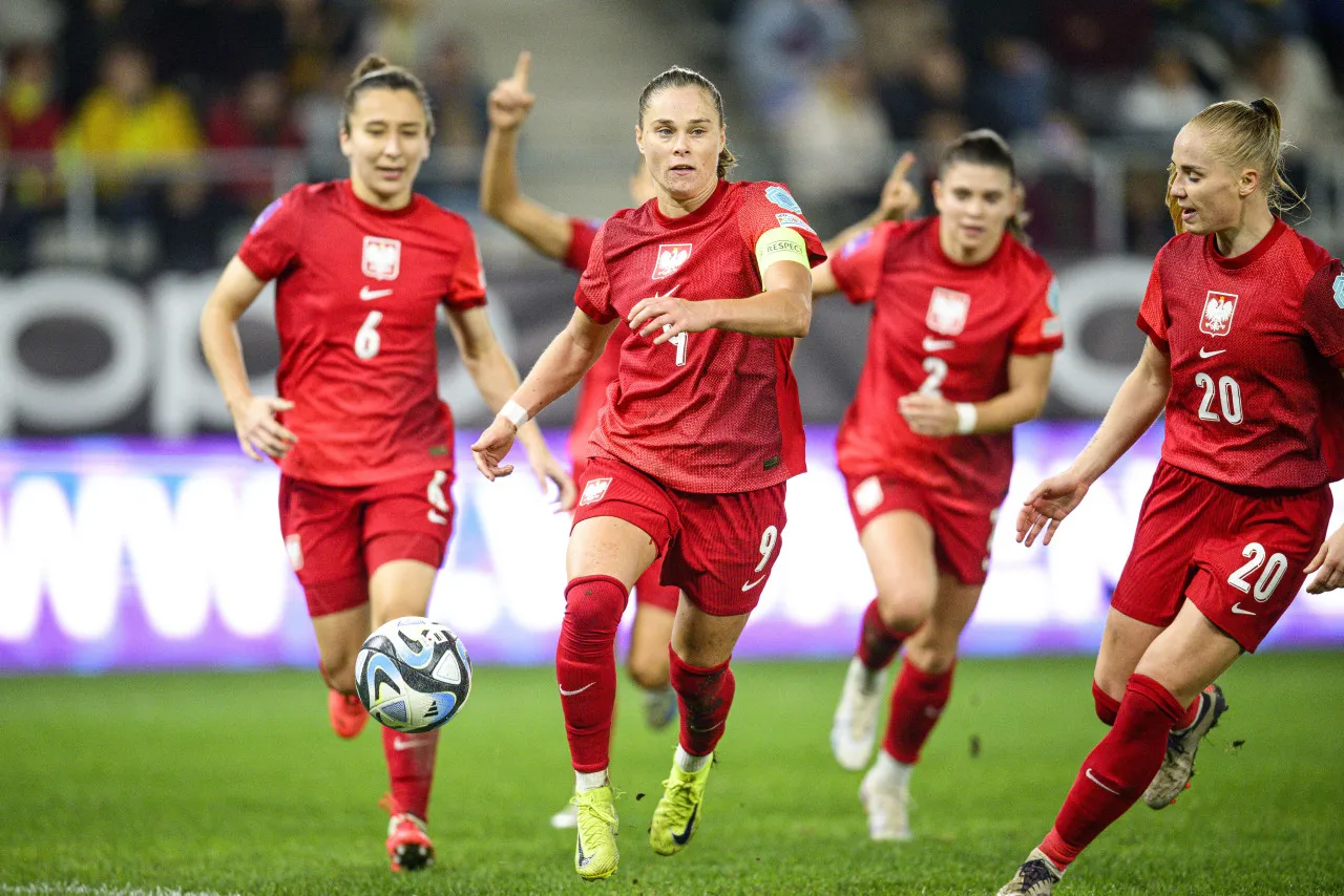 Rumunia - Polska 1:2 w barażach EURO