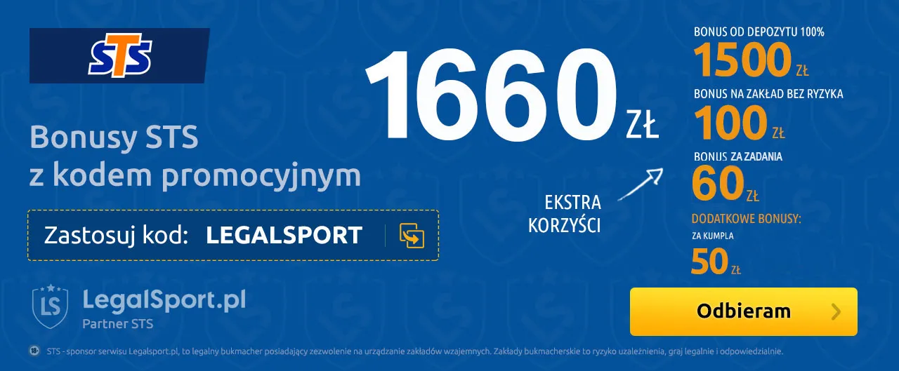 Bonus za kod do Star-Typ Sport Zakłady Bukmachreskie