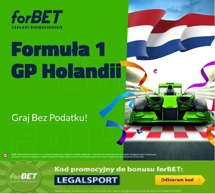 Promocja bez podatku na GP Holandii