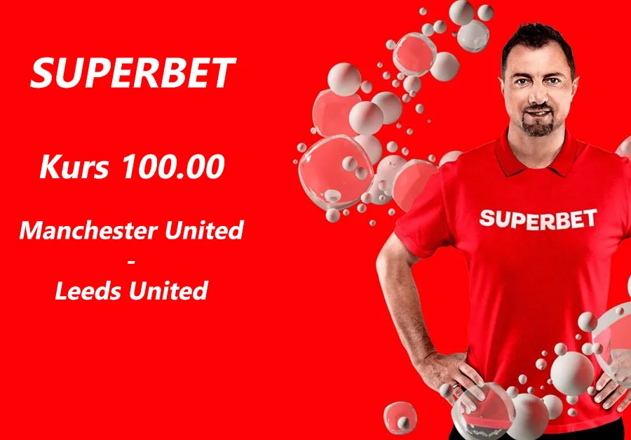 Boost 100.00 na brak porażki United z Leeds (08.02) w promocji Superbet