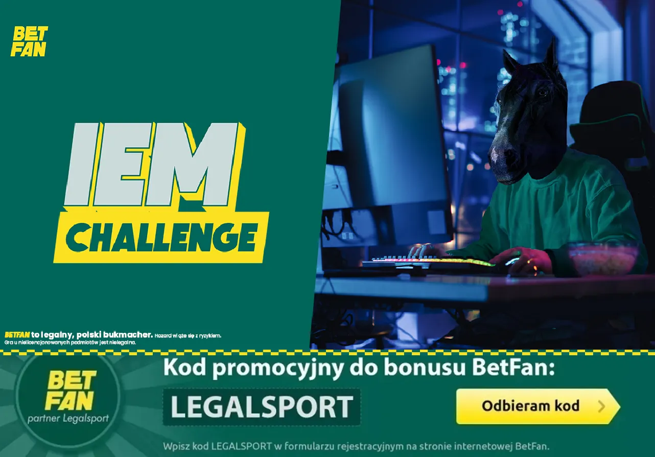 IEM Challenge - akcja BetFan z darmowymi zakładami 140 zł