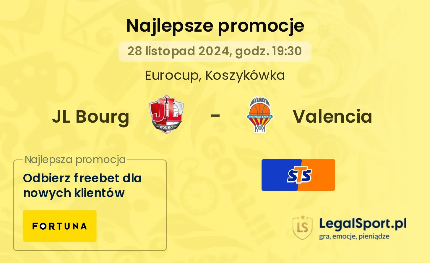 JL Bourg - Valencia promocje bonusy na mecz