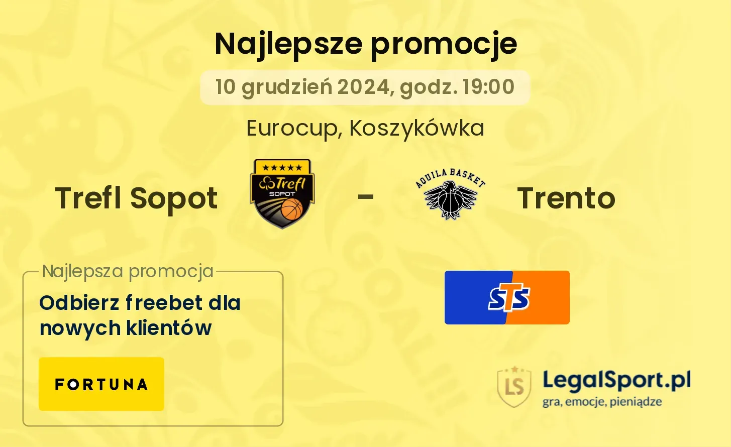 Trento - Trefl Sopot promocje bonusy na mecz