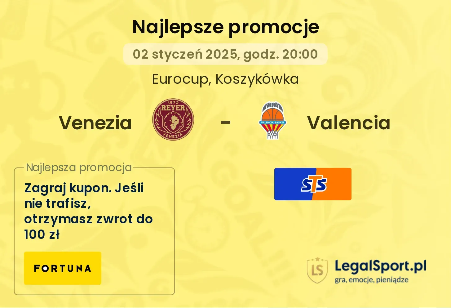 Venezia - Valencia promocje bukmacherskie