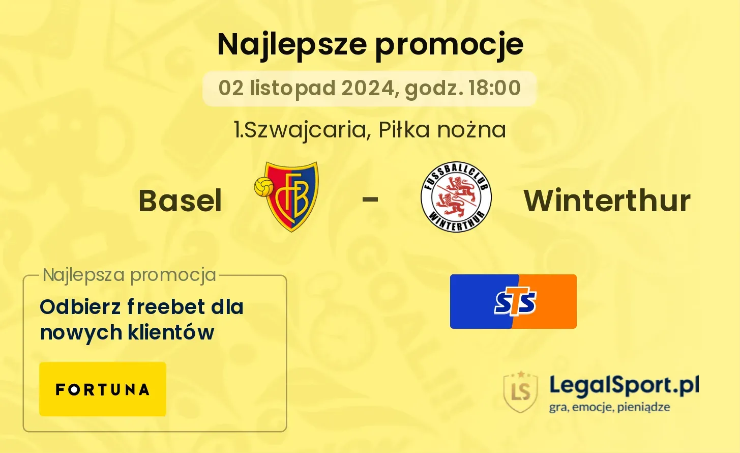 Basel - Winterthur promocje bonusy na mecz