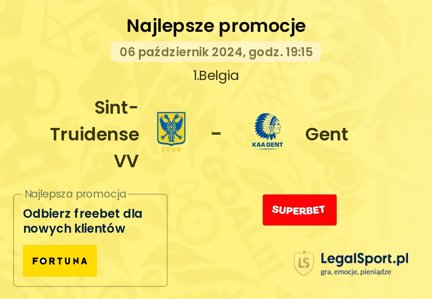 Sint-Truidense VV - Gent promocje bonusy na mecz