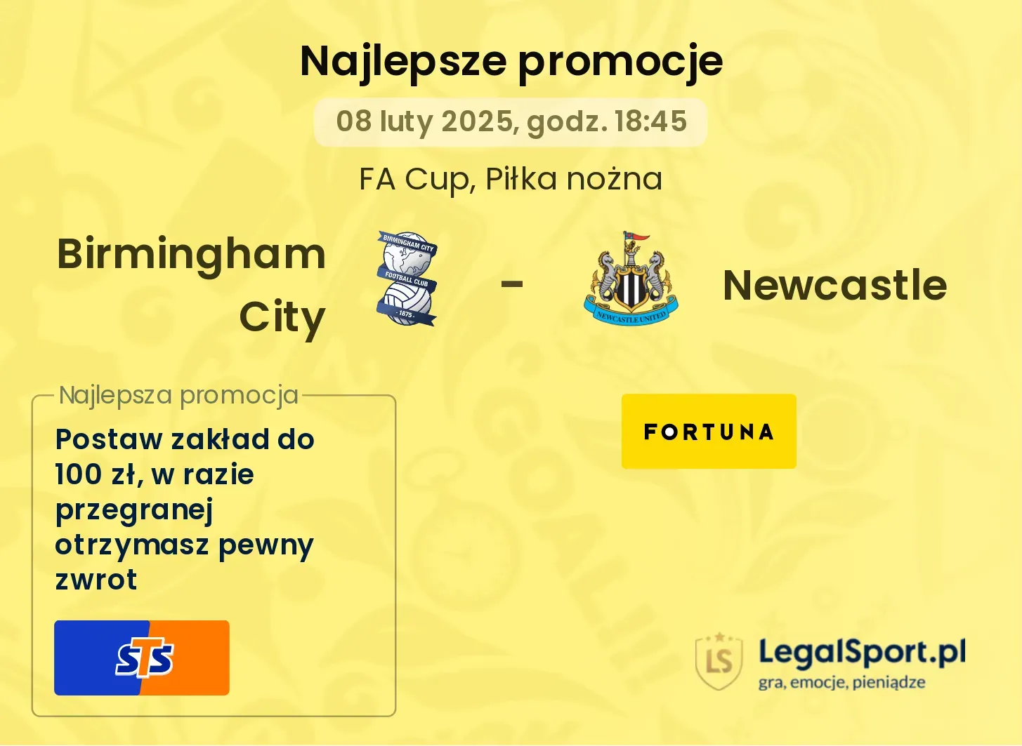 Birmingham City - Newcastle promocje bonusy na mecz