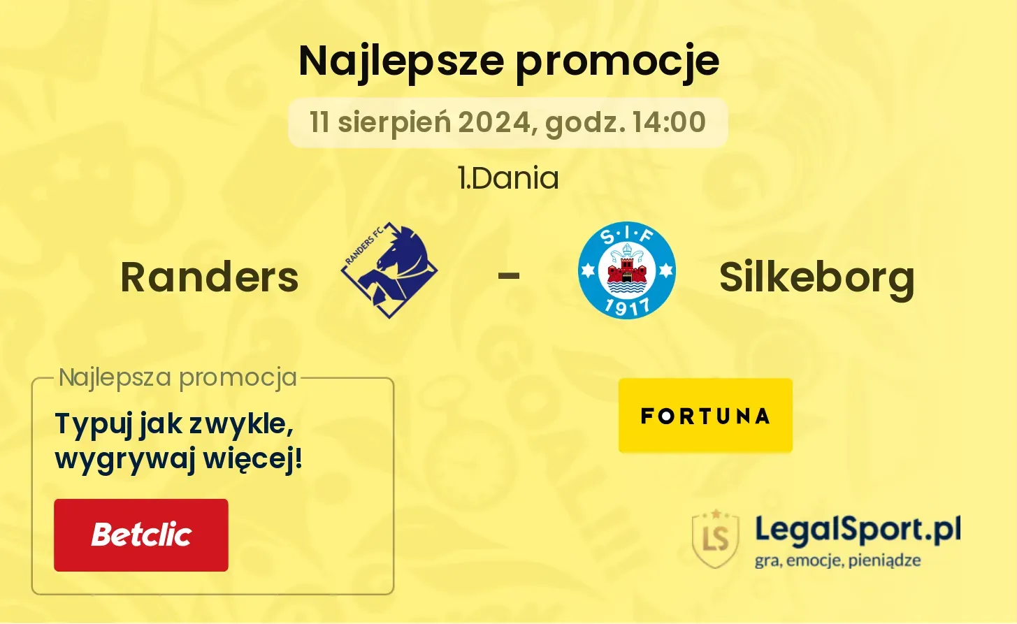 Randers - Silkeborg promocje bonusy na mecz