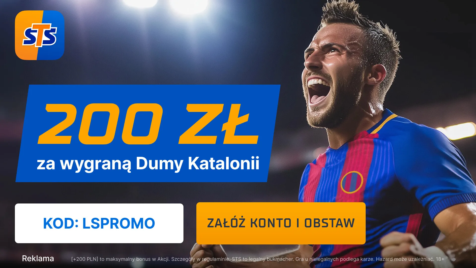 200 zł za wygraną Celty Vigo lub FC Barcelony 