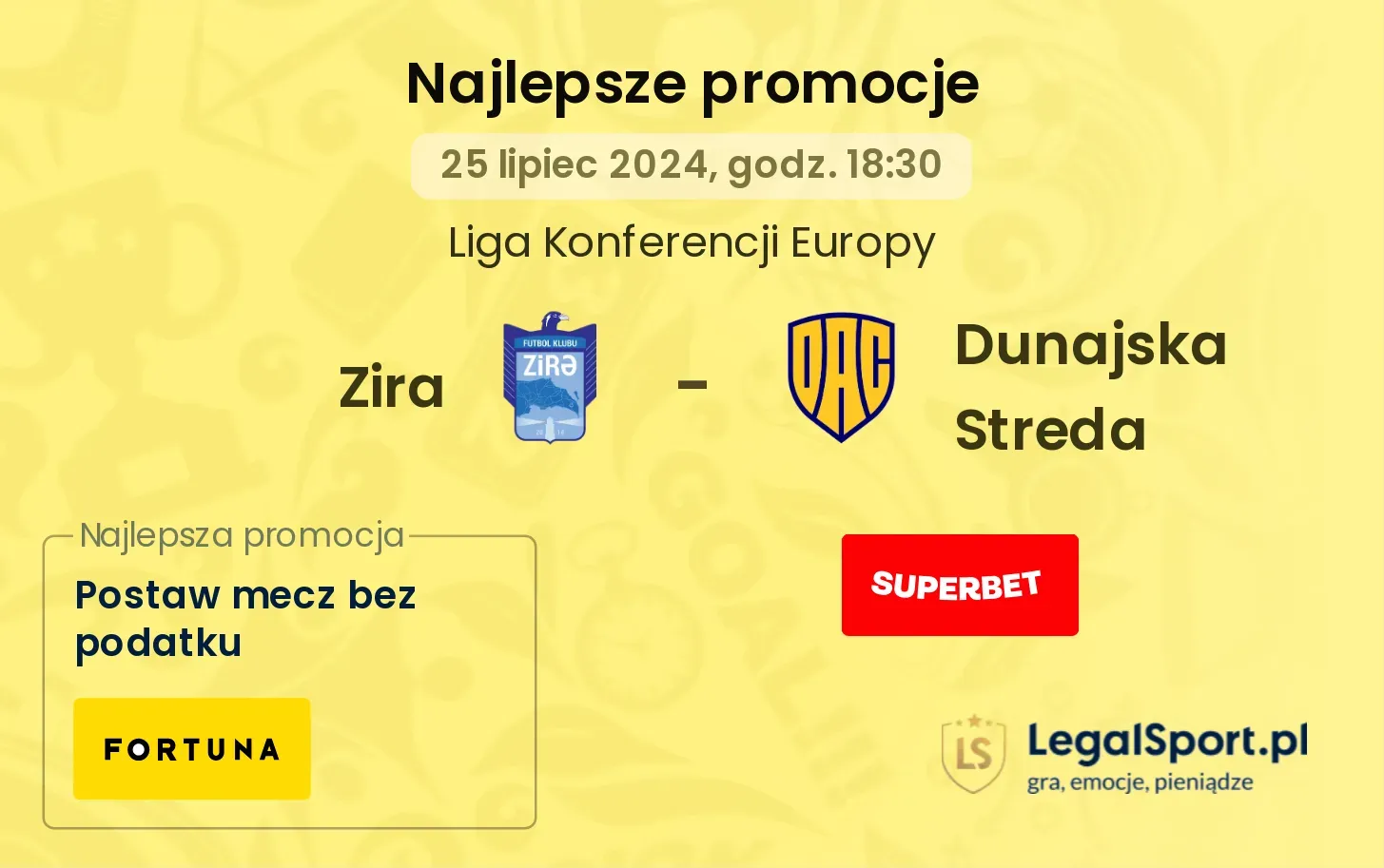 Zira - Dunajska Streda  promocje bonusy na mecz