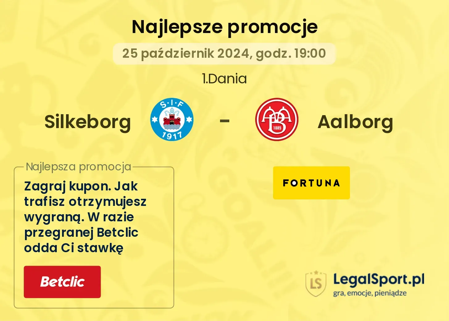 Silkeborg - Aalborg promocje bonusy na mecz