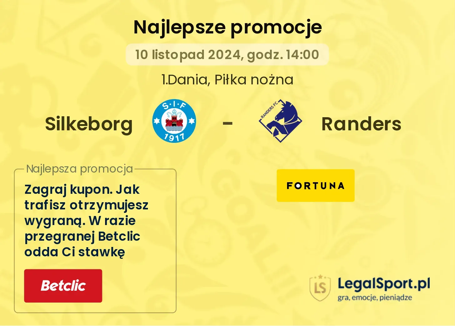 Silkeborg - Randers promocje bonusy na mecz