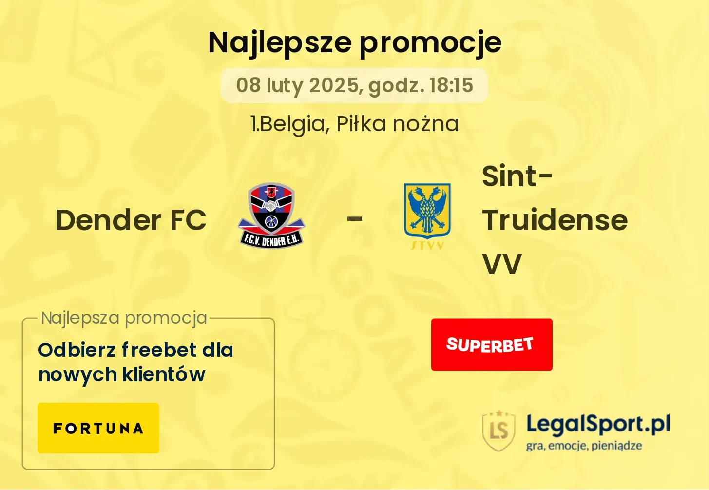 Dender FC - Sint-Truidense VV promocje u bukmacherów