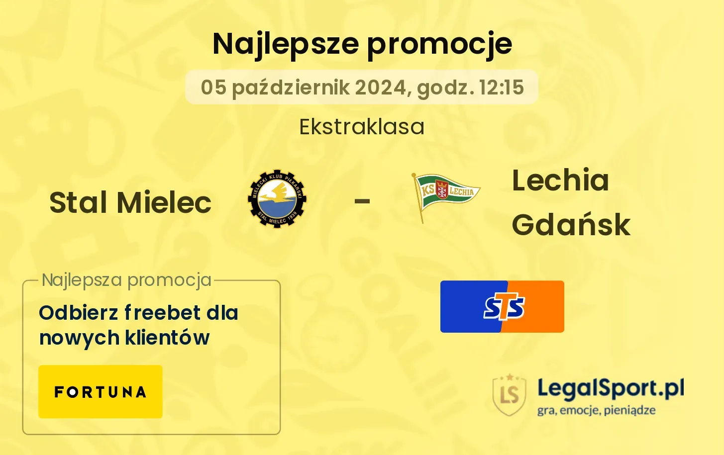 Stal Mielec - Lechia Gdańsk promocje bonusy na mecz