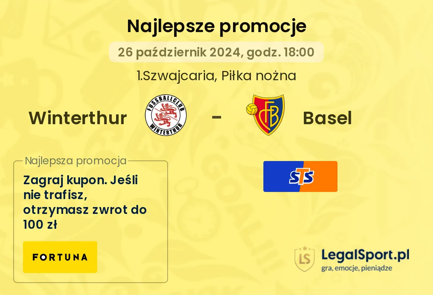 Winterthur - Basel promocje bonusy na mecz