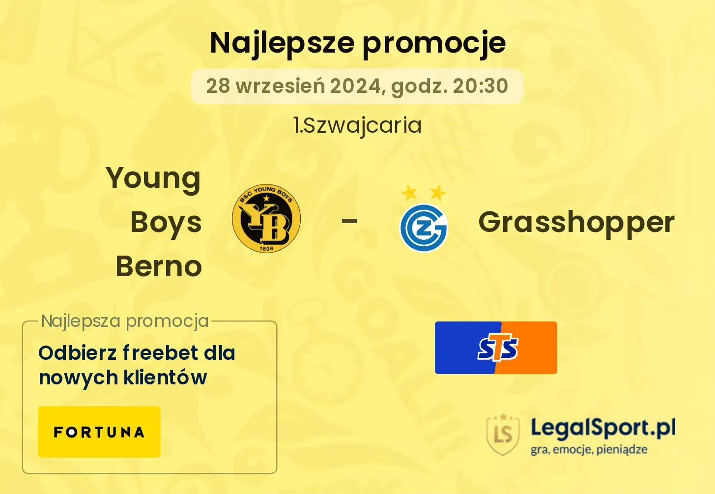 Young Boys Berno - Grasshopper promocje bonusy na mecz