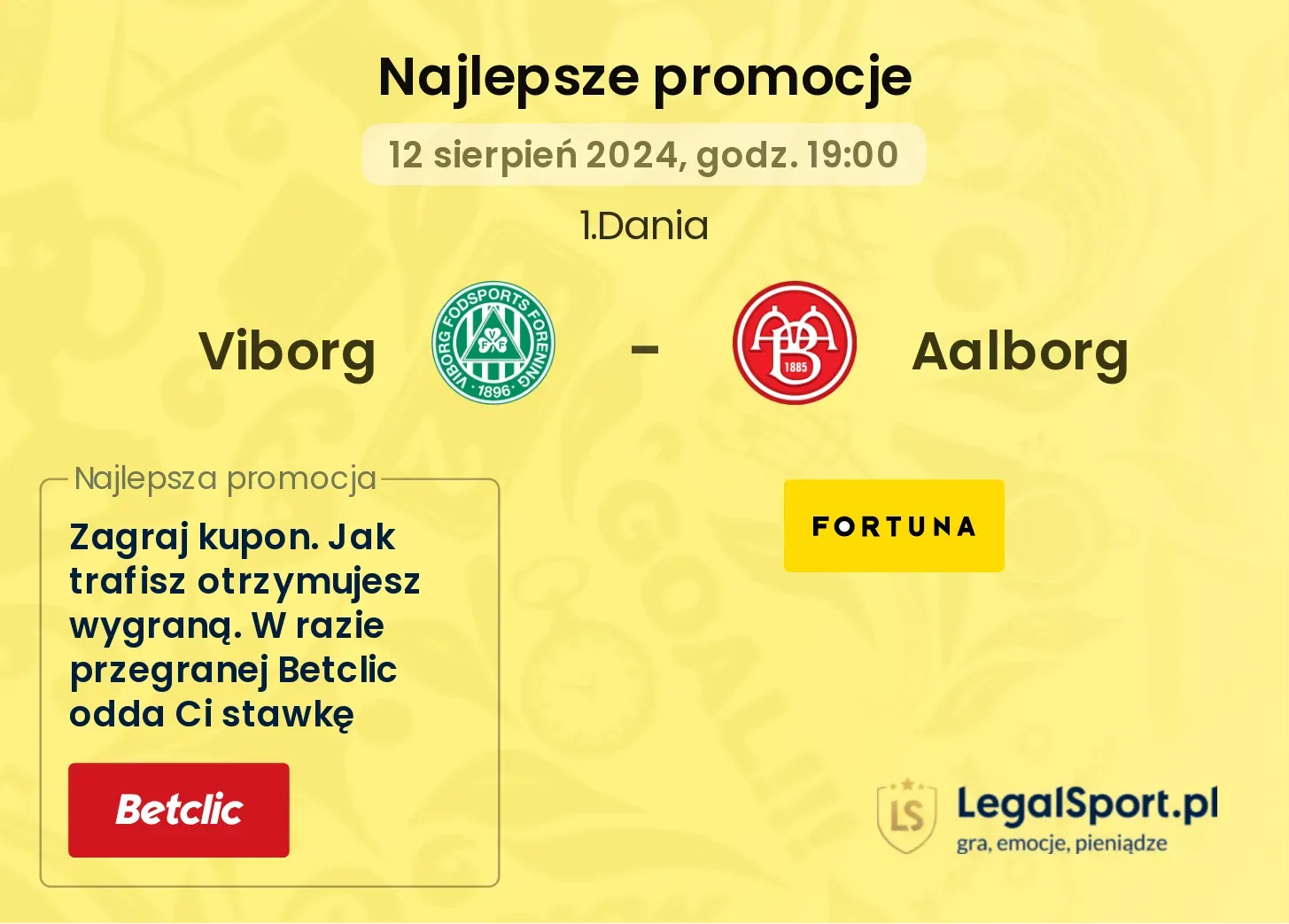 Viborg - Aalborg promocje bonusy na mecz