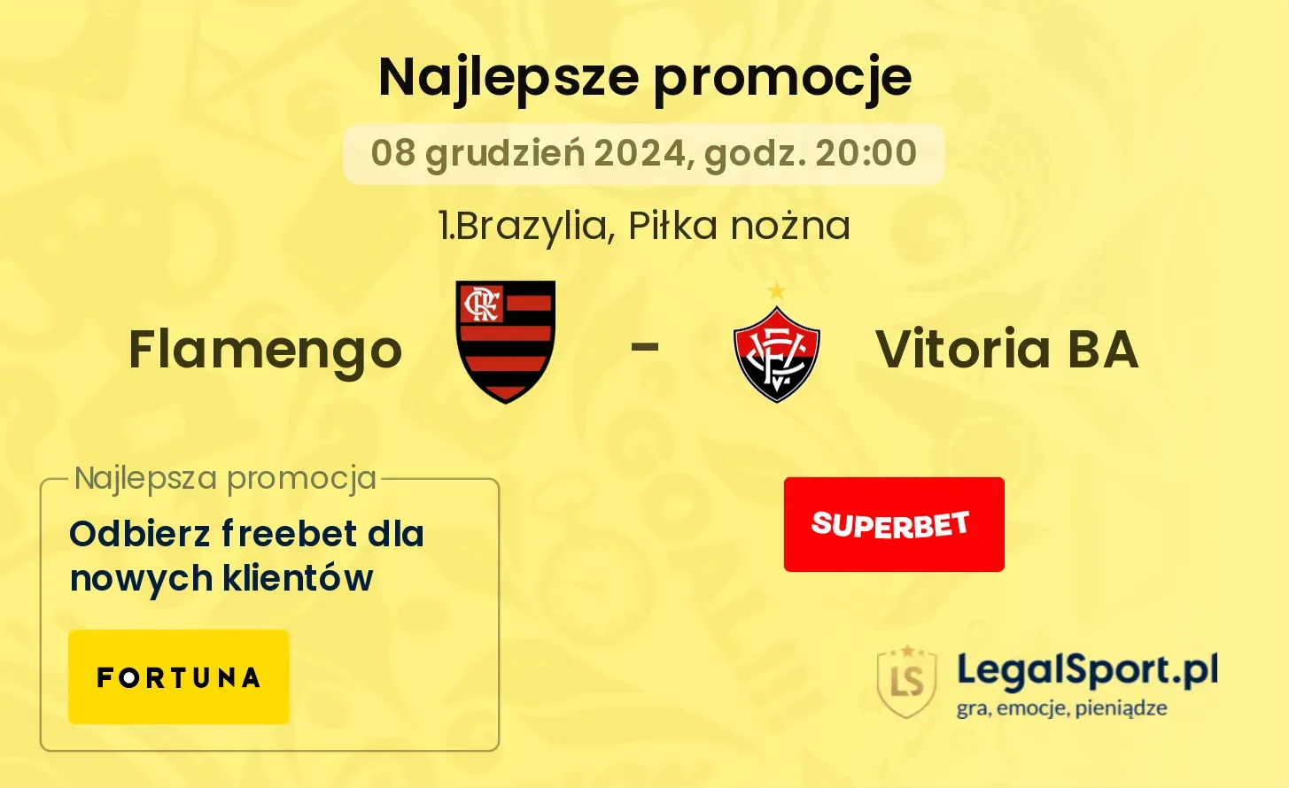 Flamengo - Vitoria BA promocje bukmacherskie