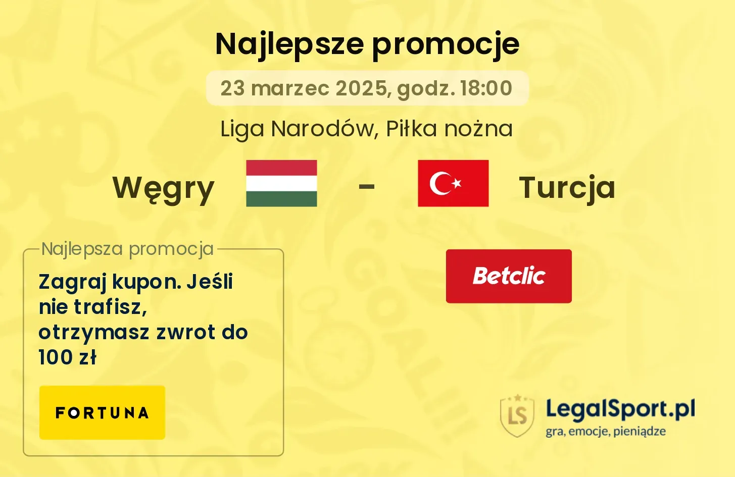 Węgry - Turcja promocje bonusy na mecz