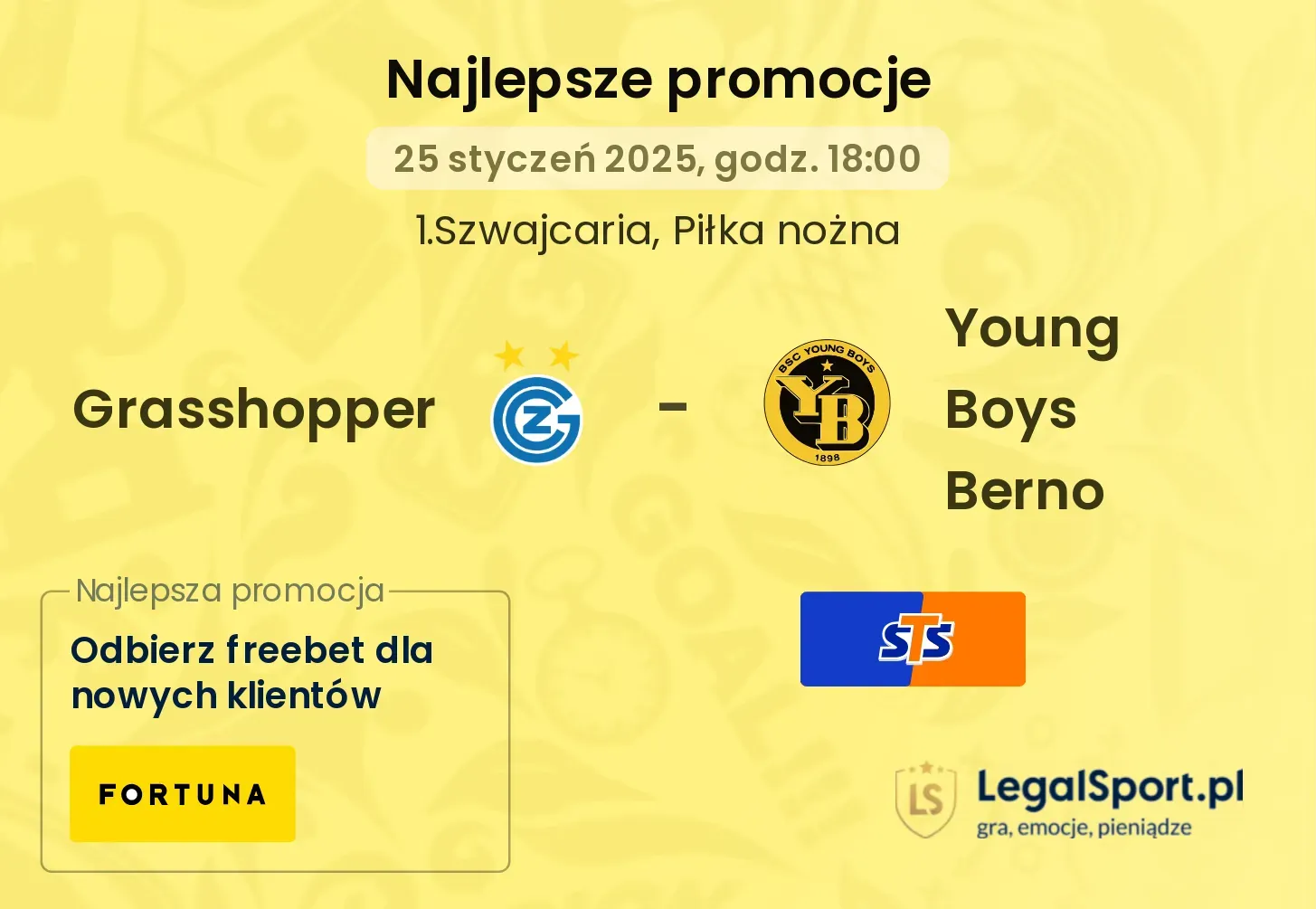 Grasshopper - Young Boys Berno promocje u bukmacherów