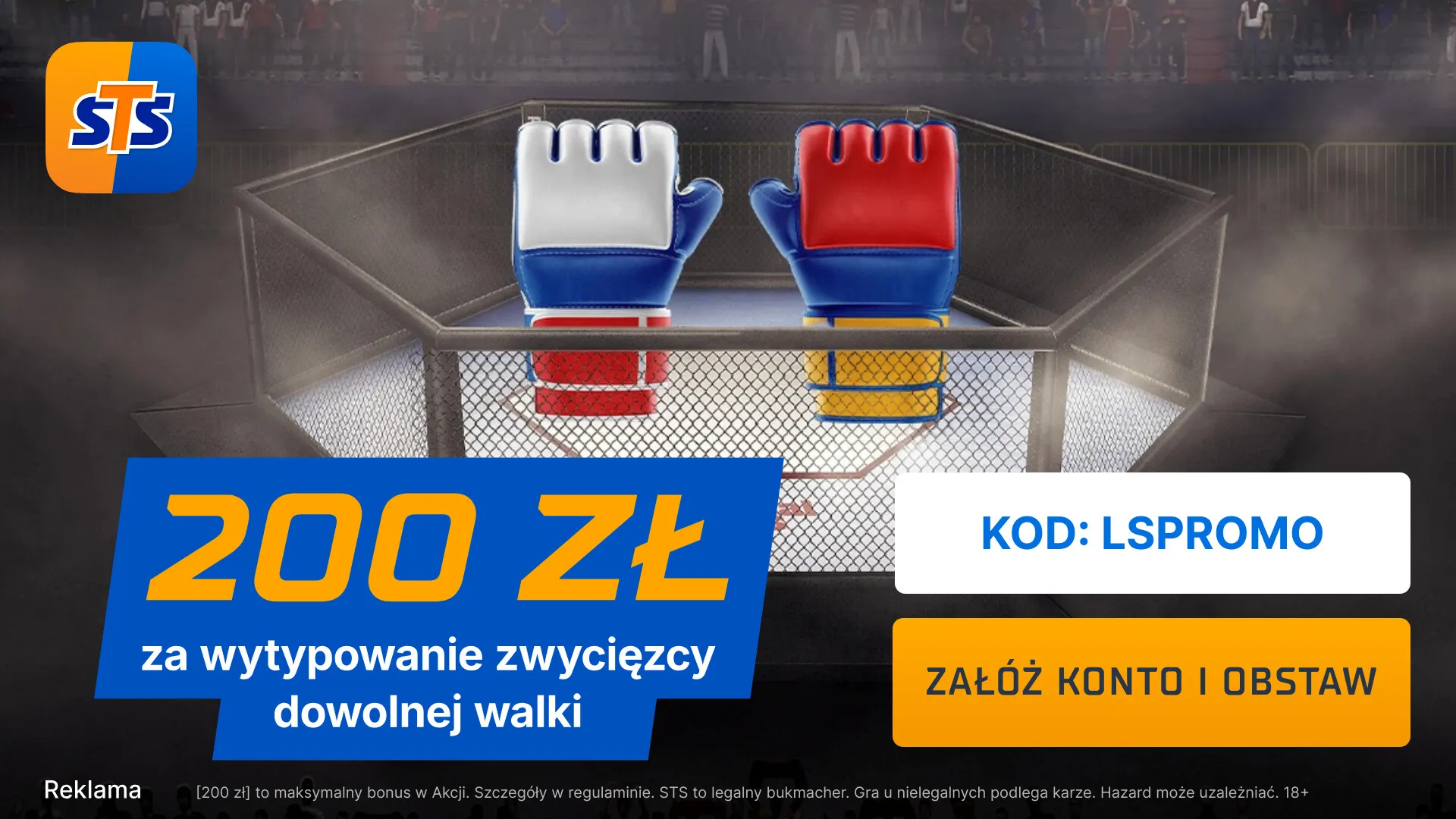 200 zł za zwycięzcę dowolnego pojedynku podczas UFC 311