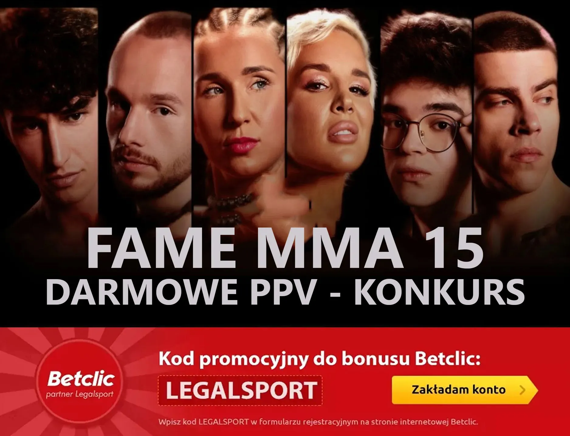 Darmowe PPV na FAME MMA 15 - konkurs dla typerów