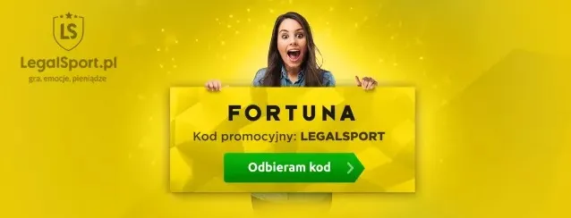 Otwórz konto w Fortunie z kodem promocyjnym LEGALSPORT