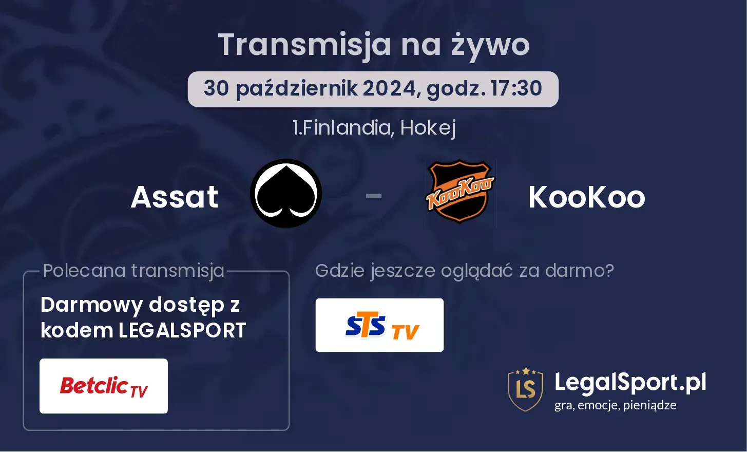 Assat - KooKoo transmisja na żywo