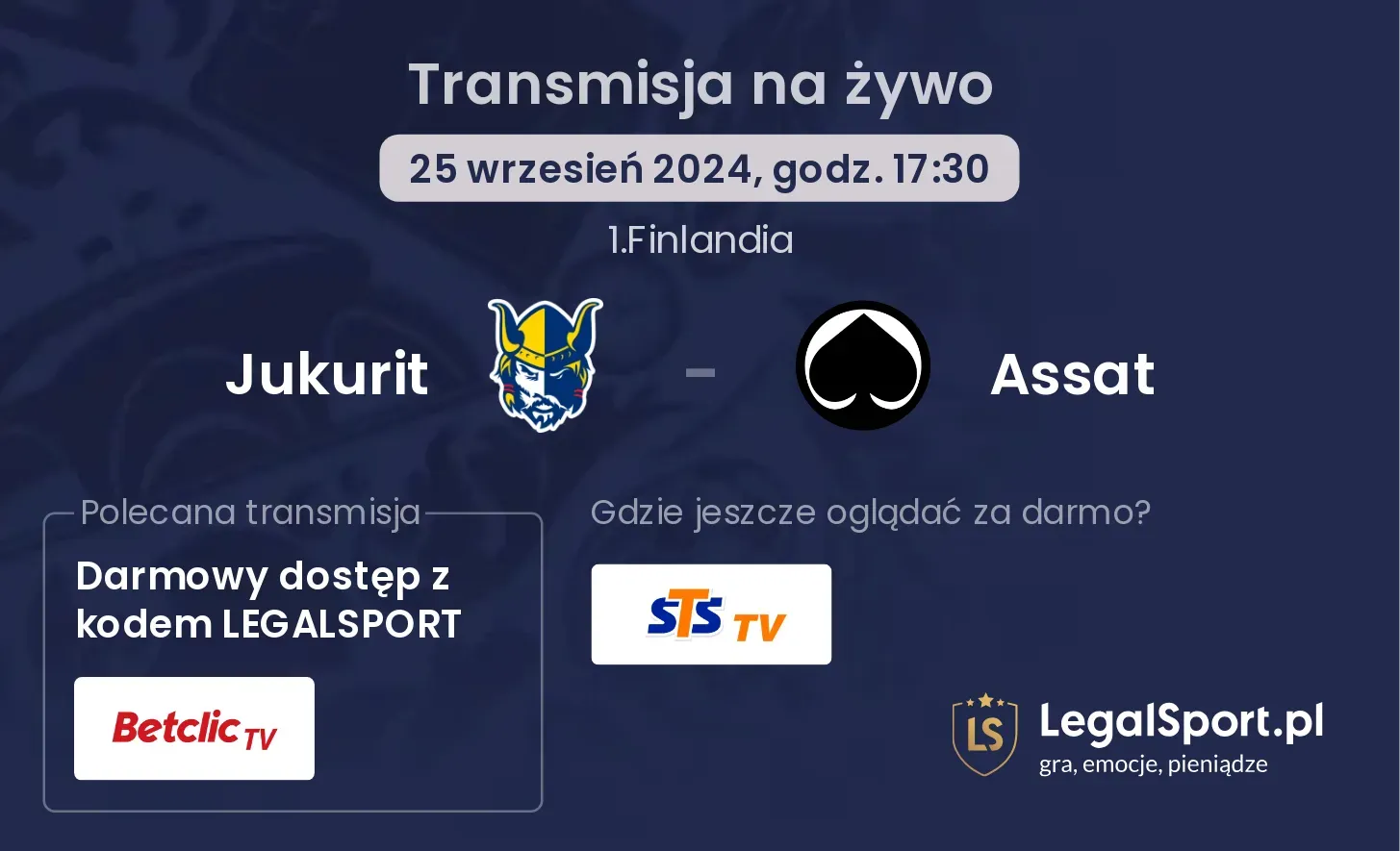 Jukurit - Assat transmisja na żywo