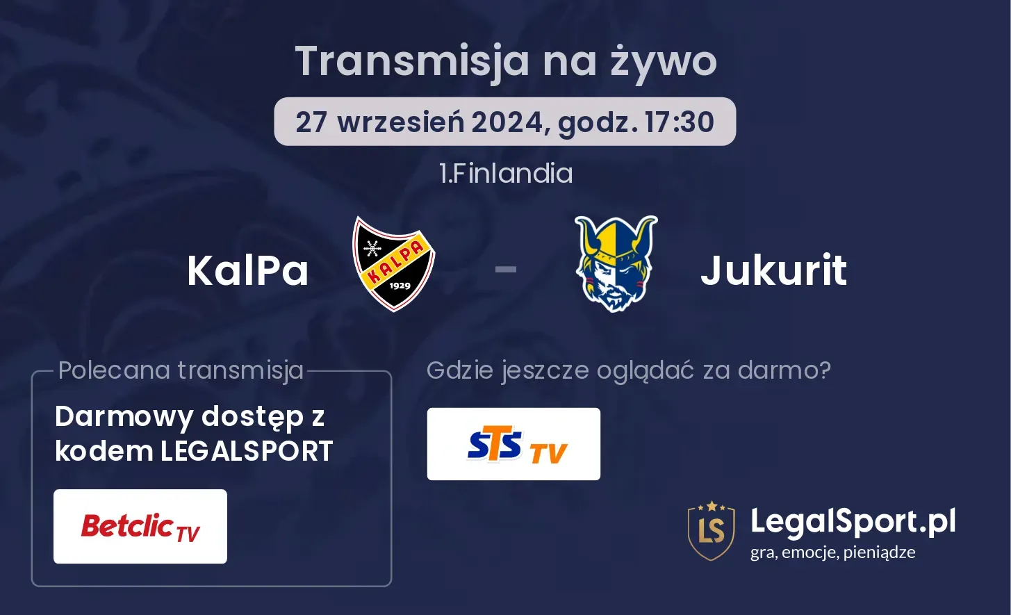 KalPa - Jukurit transmisja na żywo